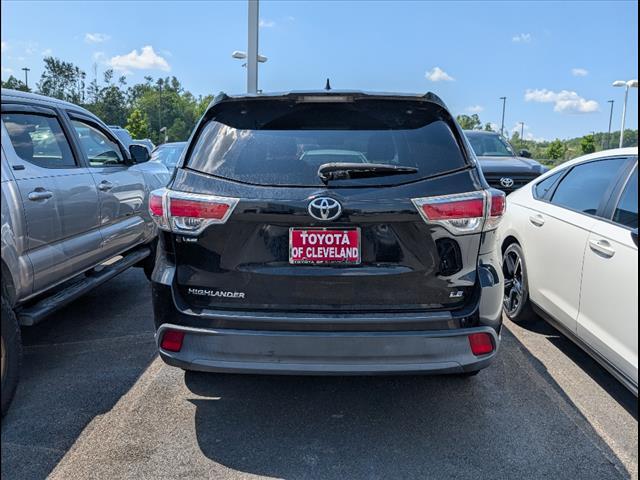 used 2016 Toyota Highlander car