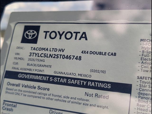 new 2025 Toyota Tacoma car, priced at $64,539