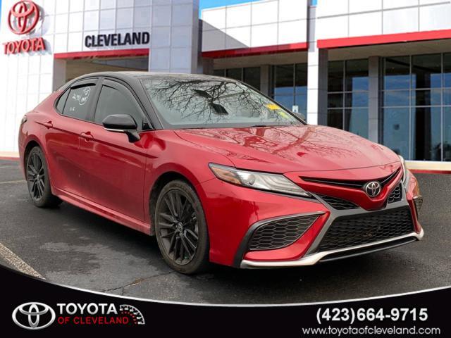 used 2021 Toyota Camry car, priced at $26,991