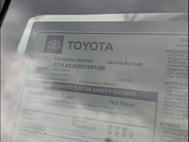new 2025 Toyota Tacoma car, priced at $54,799
