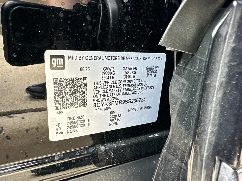 new 2025 Cadillac OPTIQ car, priced at $55,610