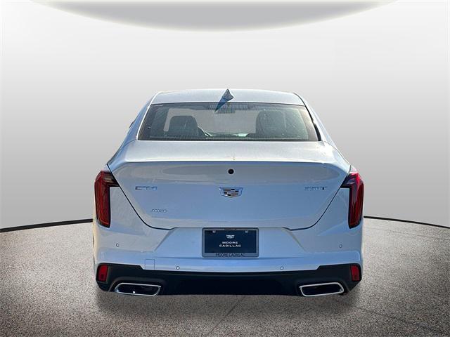 new 2025 Cadillac CT4 car, priced at $48,540