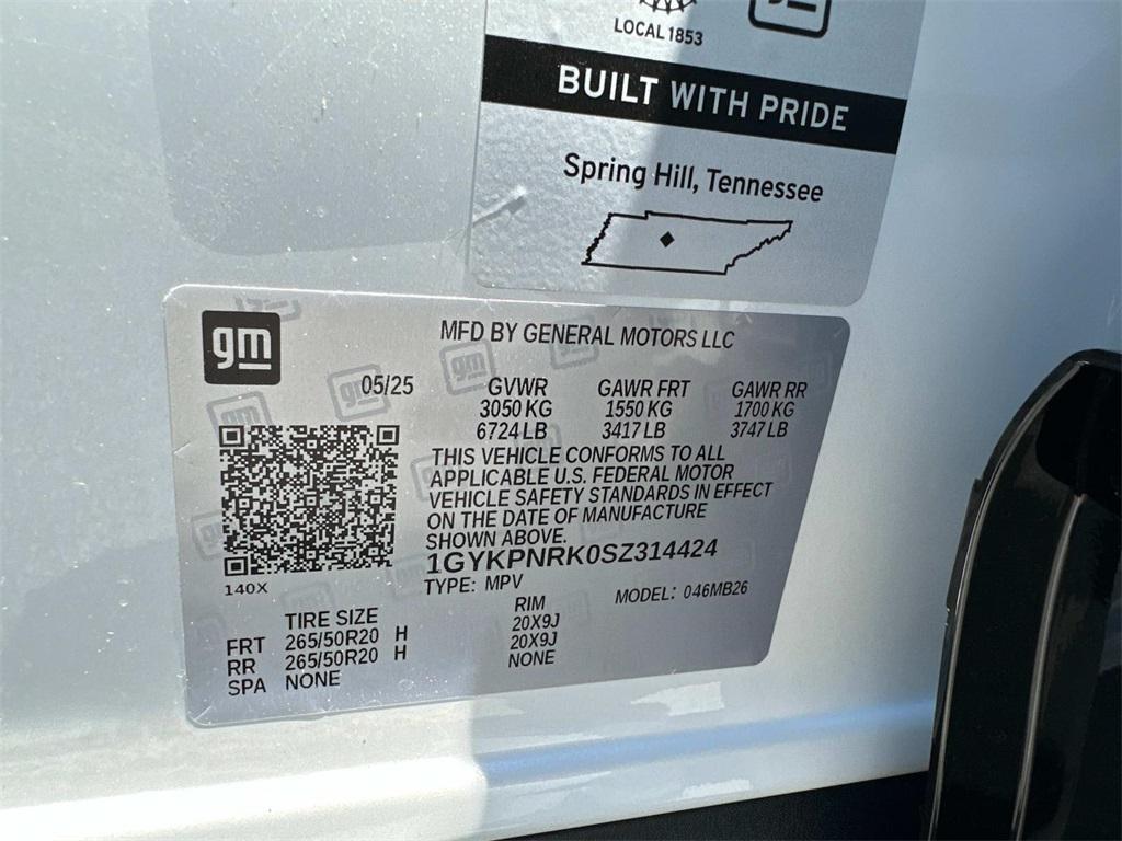 new 2025 Cadillac LYRIQ car, priced at $61,315