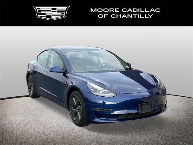 used 2021 Tesla Model 3 car, priced at $21,000