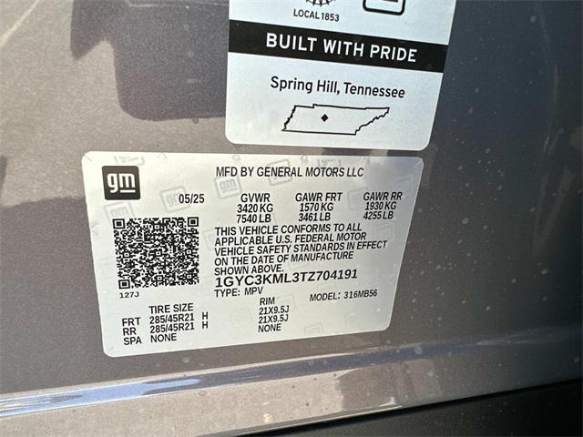 new 2026 Cadillac VISTIQ car, priced at $79,715