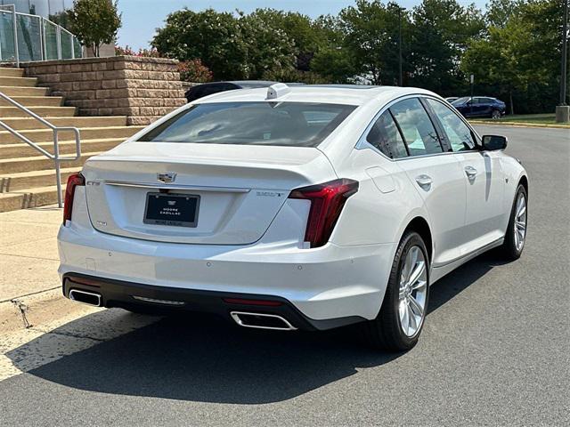 new 2025 Cadillac CT5 car, priced at $54,810