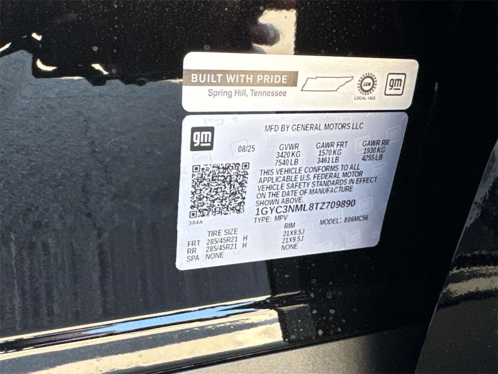 new 2026 Cadillac VISTIQ car, priced at $81,015