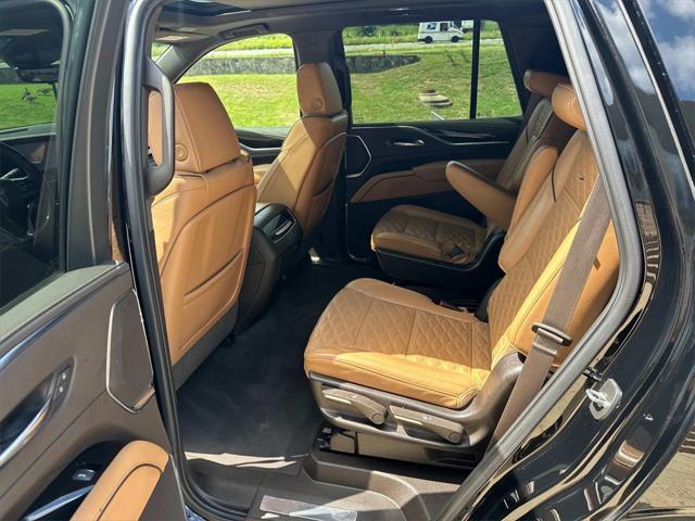 used 2021 Cadillac Escalade car, priced at $54,000