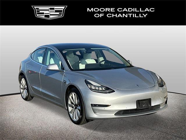 used 2018 Tesla Model 3 car, priced at $21,000