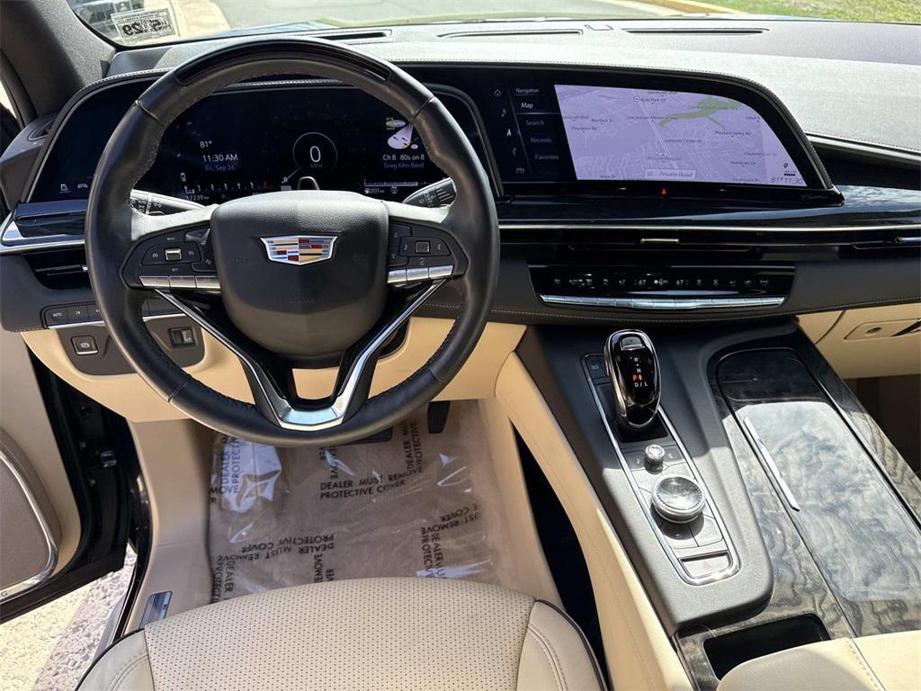 used 2024 Cadillac Escalade car, priced at $80,500