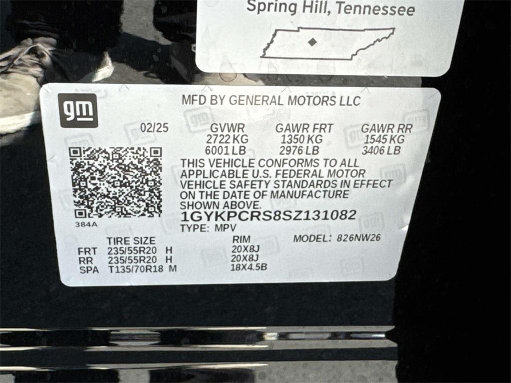 new 2025 Cadillac XT6 car