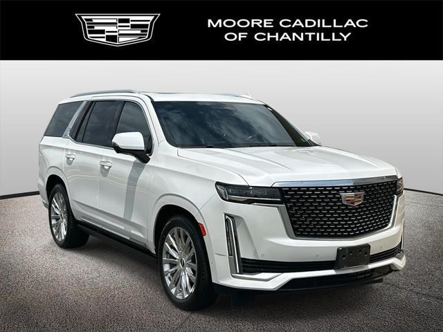 used 2021 Cadillac Escalade car, priced at $55,000