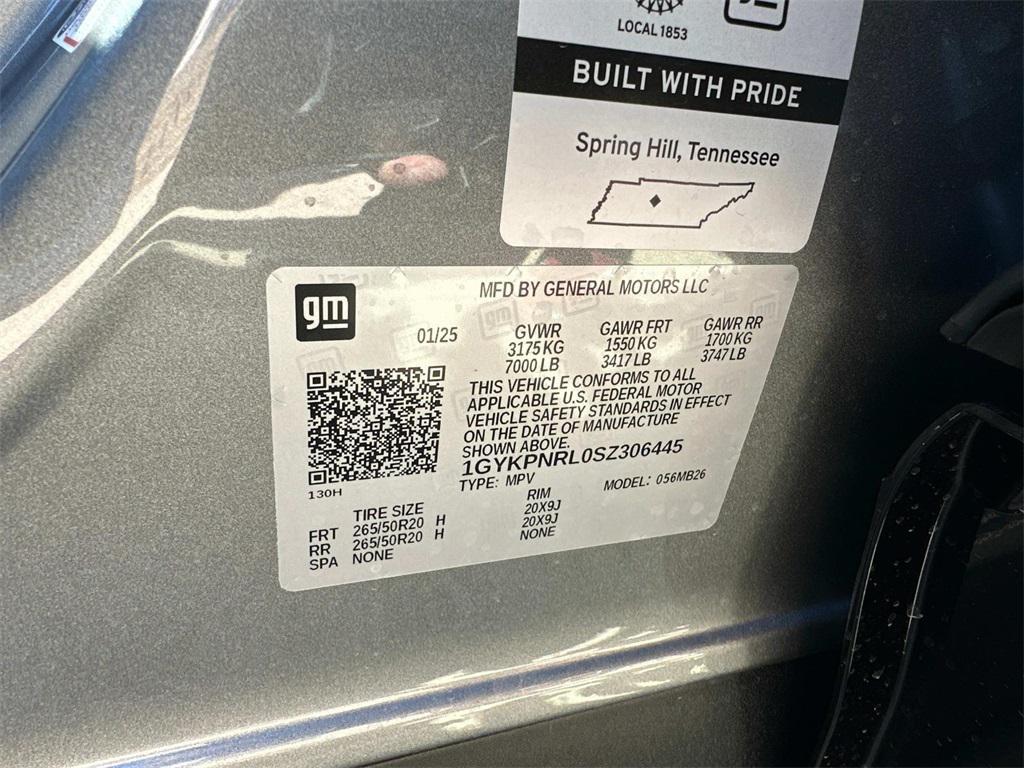 new 2025 Cadillac LYRIQ car, priced at $63,490