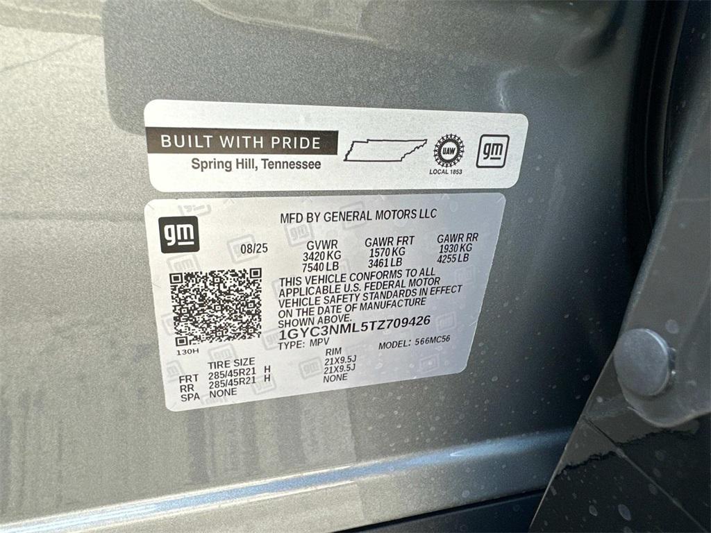 new 2026 Cadillac VISTIQ car, priced at $81,385