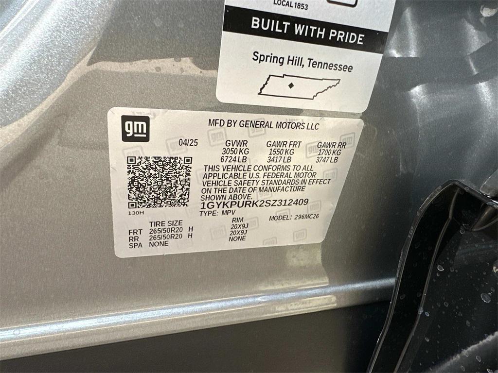 new 2025 Cadillac LYRIQ car, priced at $60,590