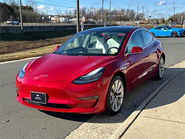 used 2020 Tesla Model 3 car, priced at $24,000