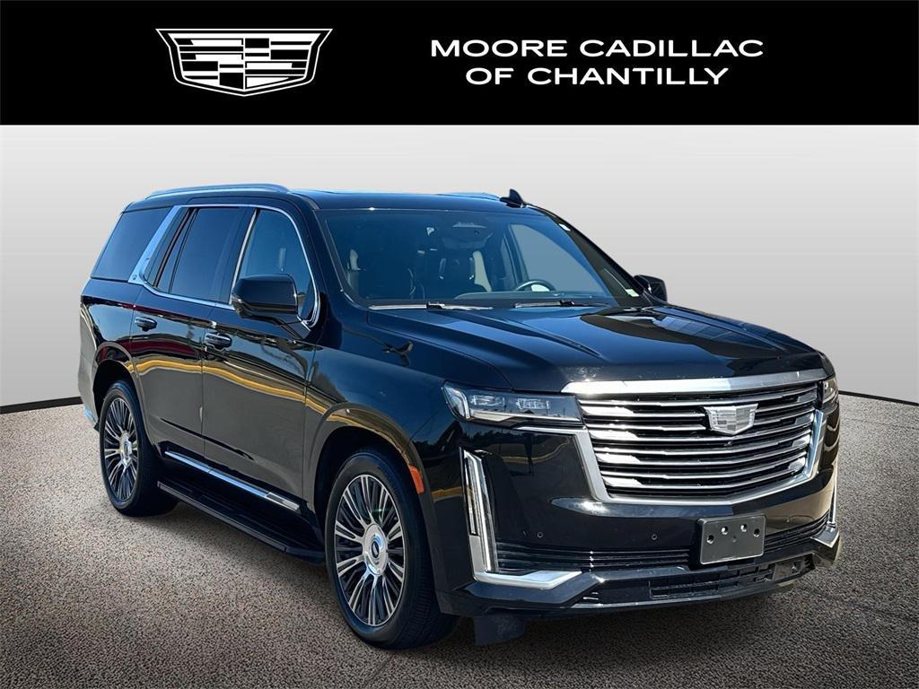 used 2021 Cadillac Escalade car, priced at $70,000
