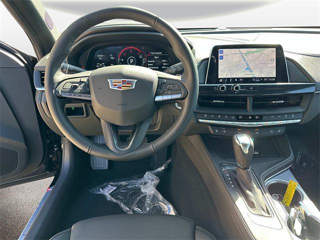 new 2025 Cadillac CT4 car, priced at $48,540