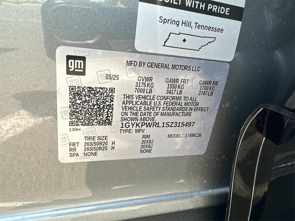 new 2025 Cadillac LYRIQ car, priced at $69,710