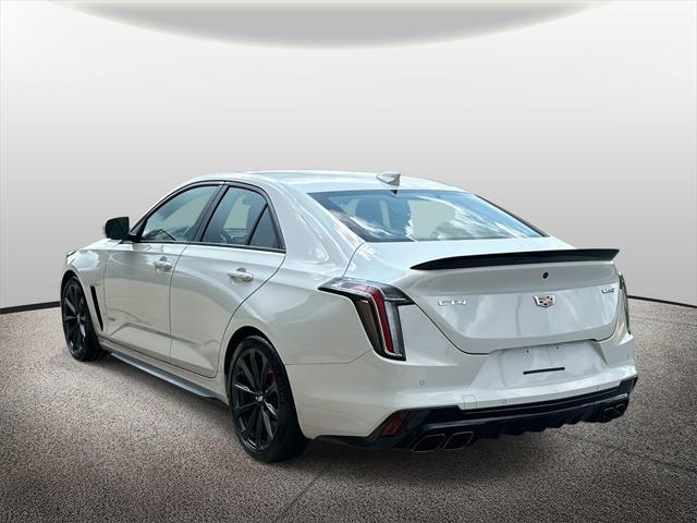 used 2022 Cadillac CT4-V car, priced at $56,000