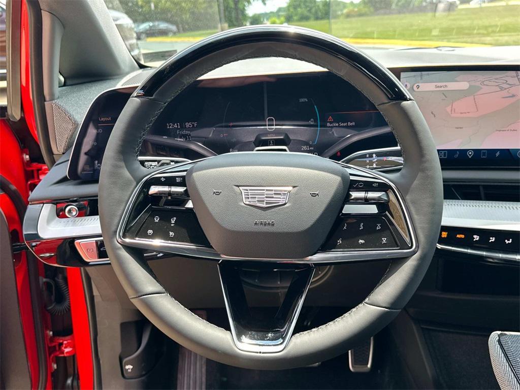 new 2025 Cadillac OPTIQ car, priced at $57,715