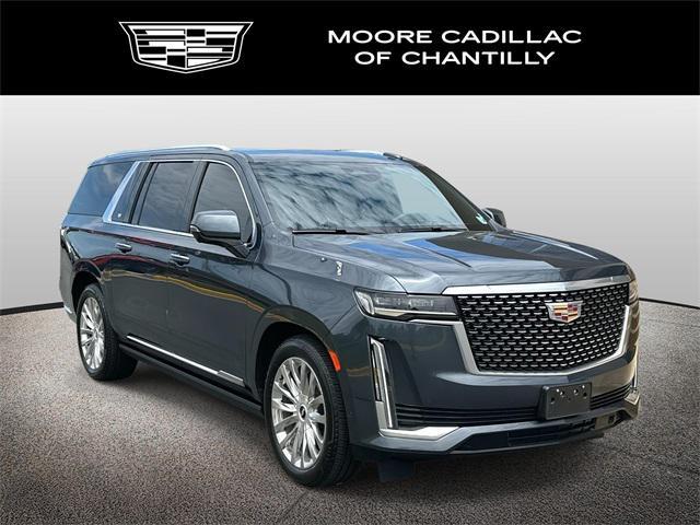 used 2021 Cadillac Escalade ESV car, priced at $63,000