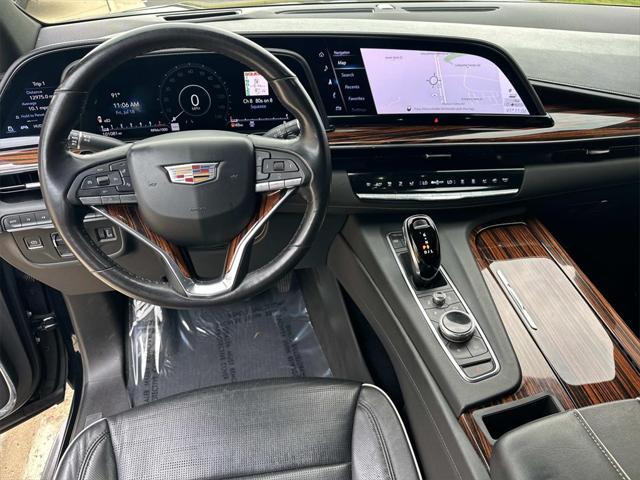 used 2021 Cadillac Escalade ESV car, priced at $48,000
