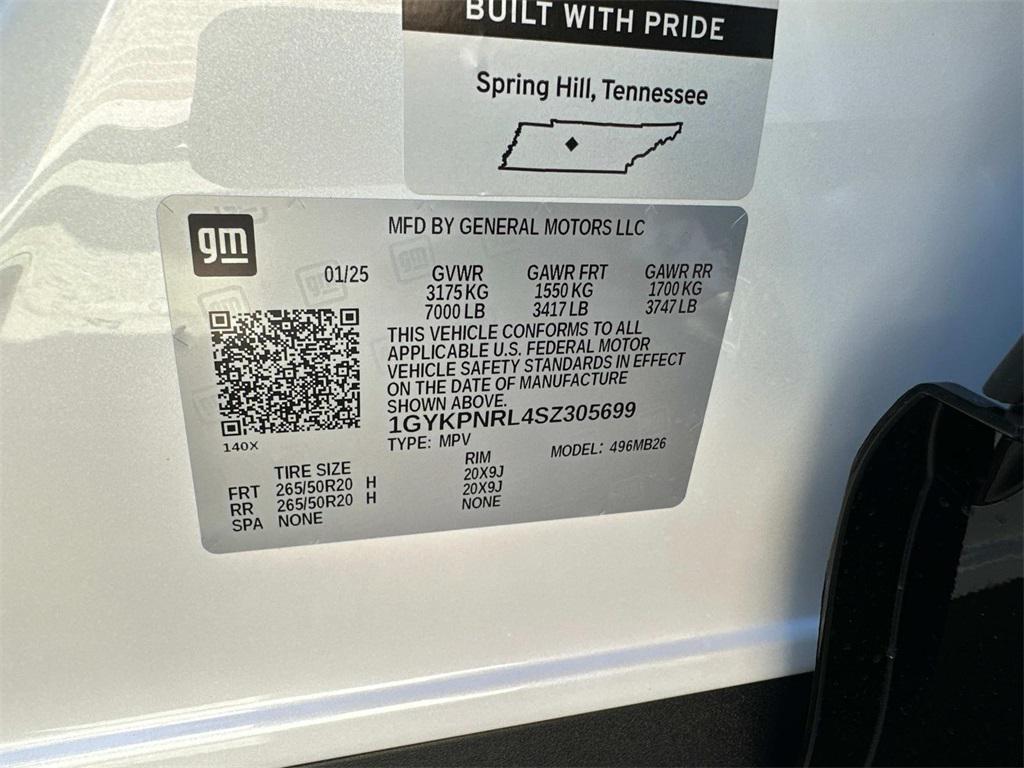 new 2025 Cadillac LYRIQ car, priced at $64,715