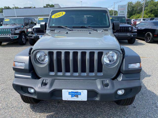 used 2023 Jeep Wrangler car, priced at $35,622