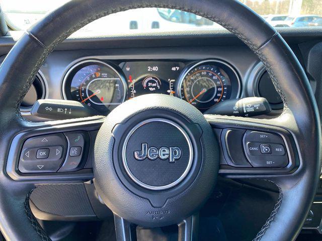 used 2021 Jeep Wrangler car, priced at $37,495