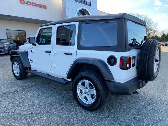 used 2022 Jeep Wrangler Unlimited car, priced at $30,834