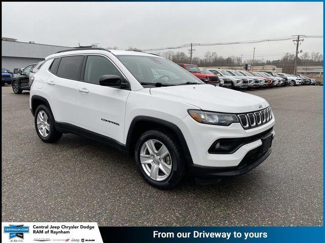 used 2022 Jeep Compass car, priced at $21,345