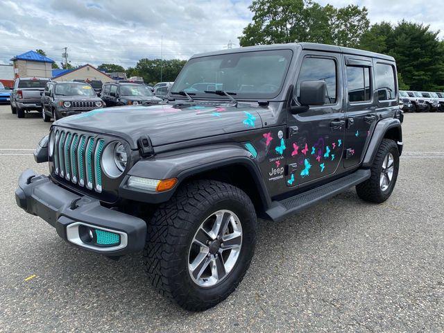 used 2021 Jeep Wrangler Unlimited car, priced at $31,619