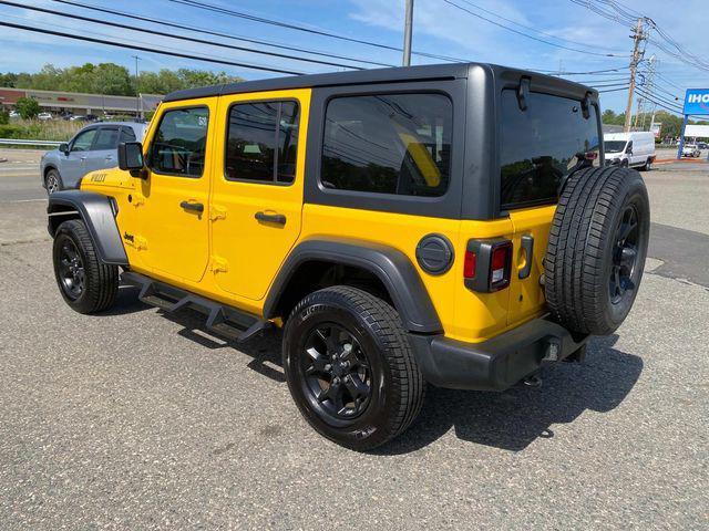 used 2020 Jeep Wrangler Unlimited car, priced at $29,120
