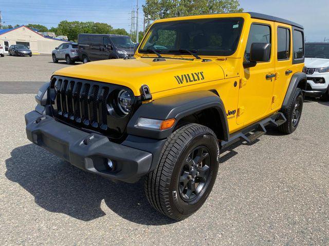 used 2020 Jeep Wrangler Unlimited car, priced at $29,120