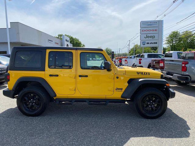 used 2020 Jeep Wrangler Unlimited car, priced at $29,120