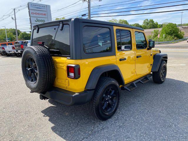 used 2020 Jeep Wrangler Unlimited car, priced at $29,120