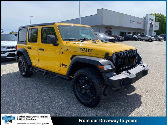 used 2020 Jeep Wrangler Unlimited car, priced at $29,120