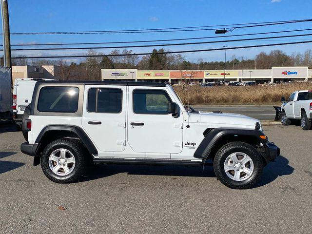 used 2021 Jeep Wrangler Unlimited car, priced at $29,752