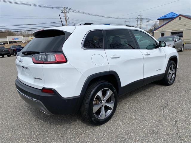 used 2021 Jeep Cherokee car, priced at $25,749