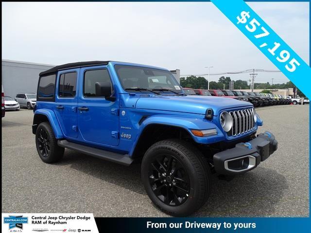 new 2024 Jeep Wrangler 4xe car, priced at $57,195