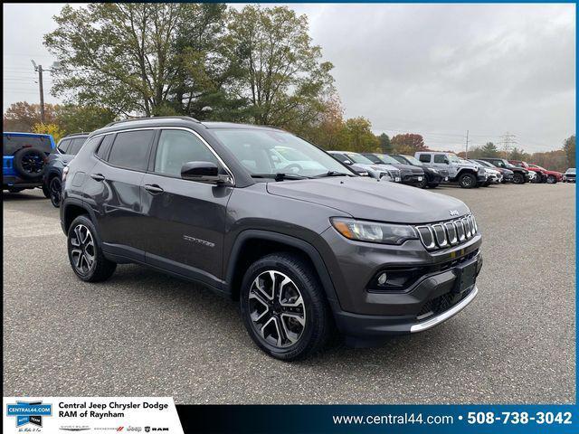 used 2022 Jeep Compass car, priced at $23,230