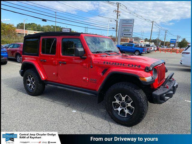 used 2020 Jeep Wrangler Unlimited car, priced at $37,972