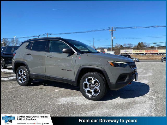 used 2022 Jeep Compass car, priced at $24,152