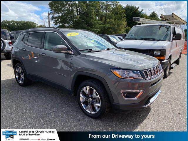 used 2021 Jeep Compass car, priced at $22,388