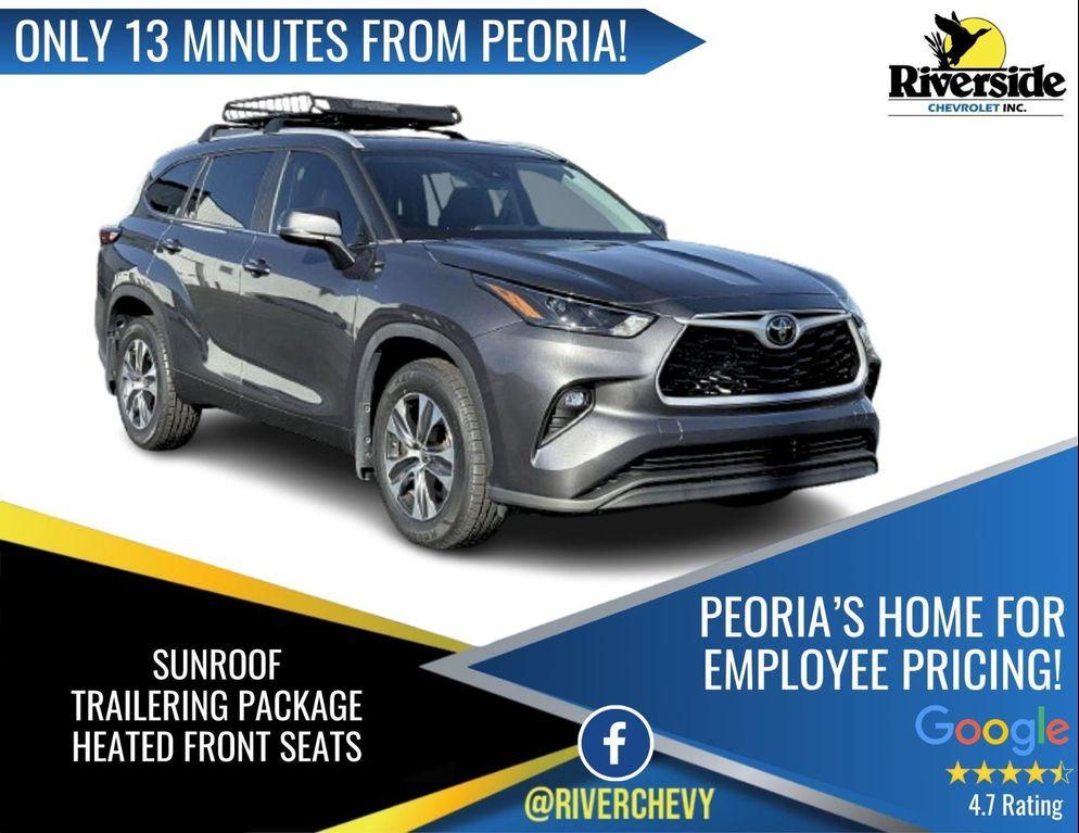 used 2023 Toyota Highlander car, priced at $37,908