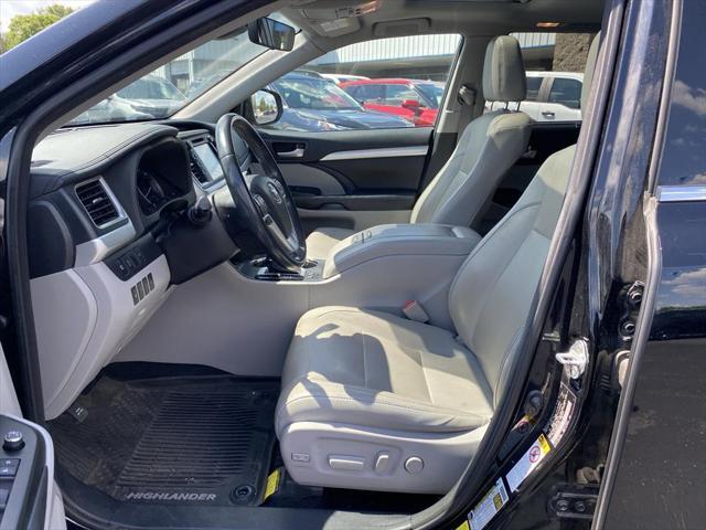 used 2017 Toyota Highlander car, priced at $17,998