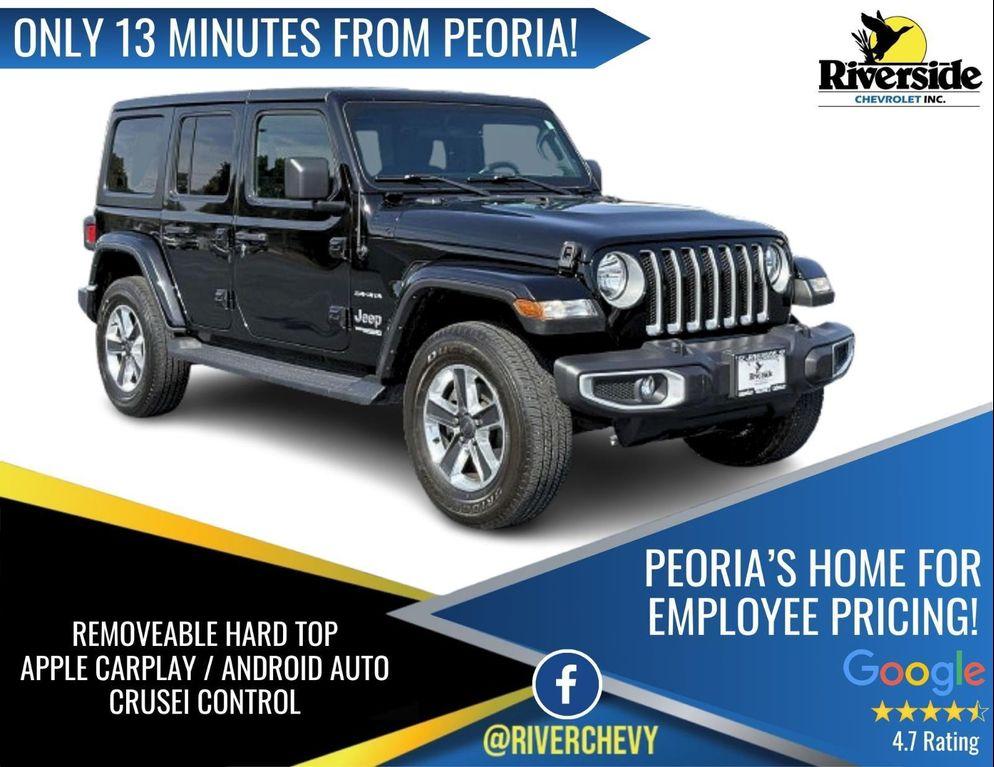 used 2021 Jeep Wrangler Unlimited car, priced at $32,998