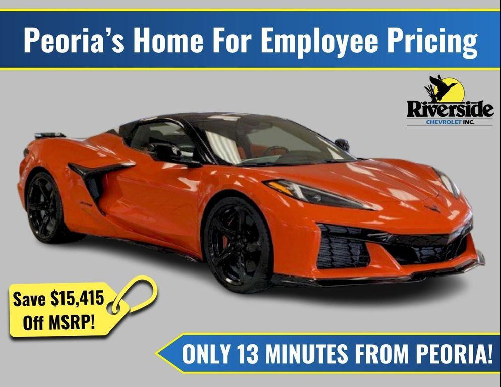 new 2025 Chevrolet Corvette car, priced at $156,495
