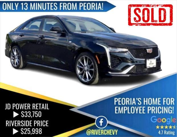 used 2021 Cadillac CT4 car, priced at $25,998
